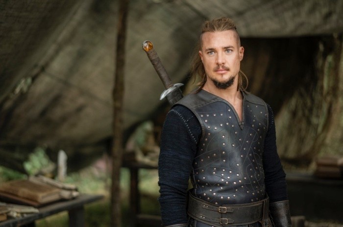 Alexander Dreymon as Uhtred in season 4 of 'The Last Kingdom'