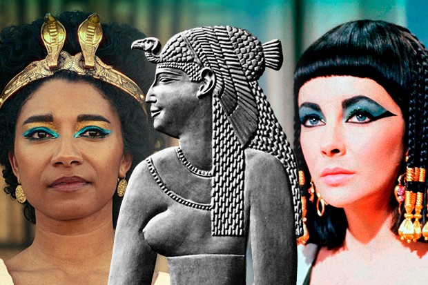 Composite image of depictions of Queen Cleopatra