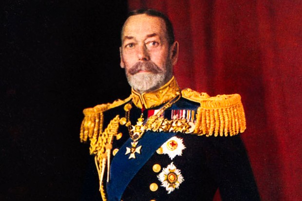 Painting of George V