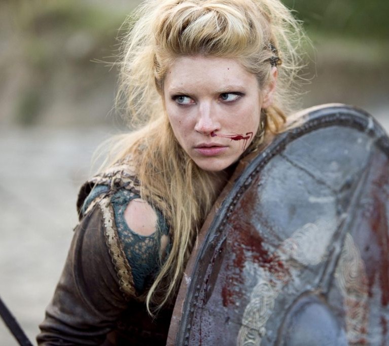 Katheryn Winnick as Lagertha in 'Vikings'. (Image by Alamy)