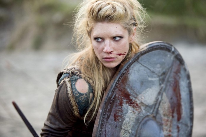 Katheryn Winnick as Lagertha in 'Vikings'. (Image by Alamy)