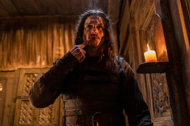 Micki Stoltt as Rognvaldr in season 5 of The Last Kingdom